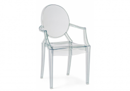 Пластиковый стул Luis gray (54x54x92)