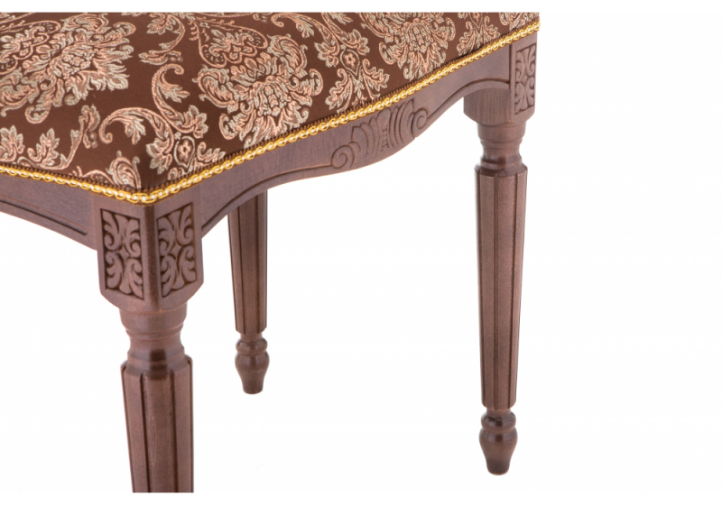 Банкетка Беттино орех / шоколад (49x37x52)