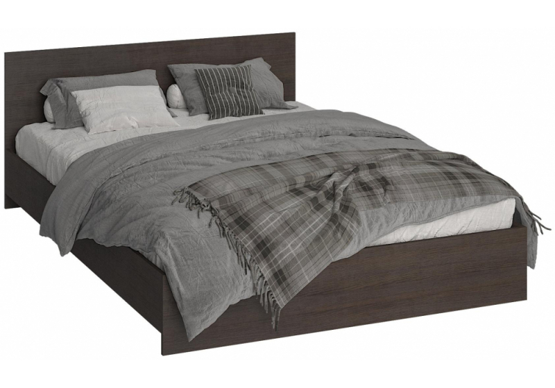 Кровать Адайн КР-140 140х200 венге / венге (143,5x). 
